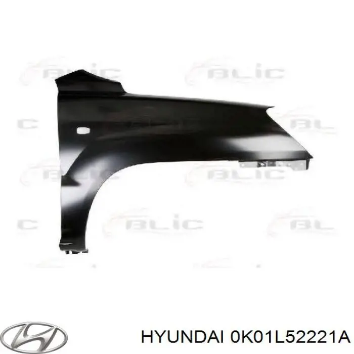 Aleta delantera izquierda KIA Sportage I SUV (K00) (1994 - 2004) precio, desde 229,42 EUR