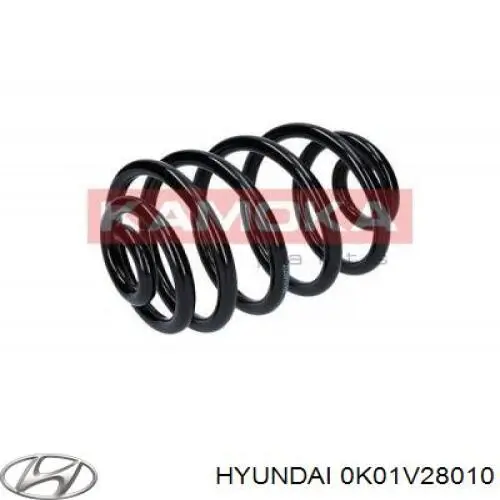 Comprar 0K01V28010 Hyundai/Kia Muelle de eje trasero
