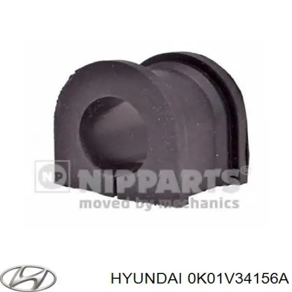 0K01V34156A Hyundai/Kia casquillo de barra estabilizadora delantera