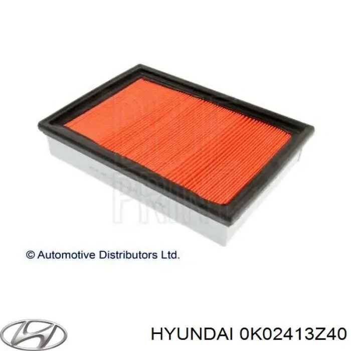 0K02413Z40 Hyundai/Kia filtro de aire