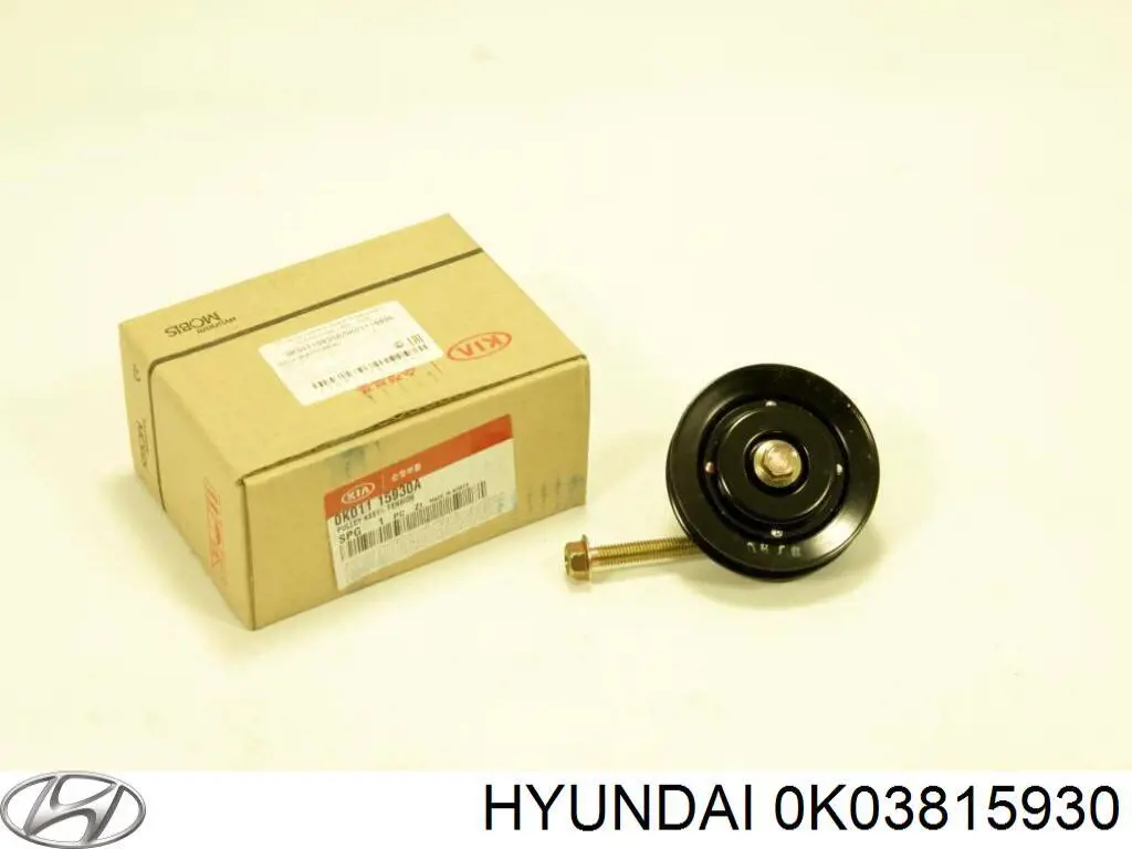 0K03815930 Hyundai/Kia polea tensora correa poli v