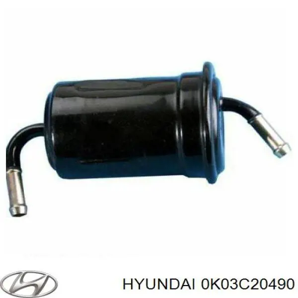 0K03C20490 Hyundai/Kia filtro de combustible