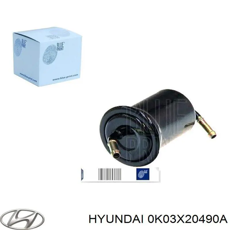 0K03X20490A Hyundai/Kia Filtro de gasolina