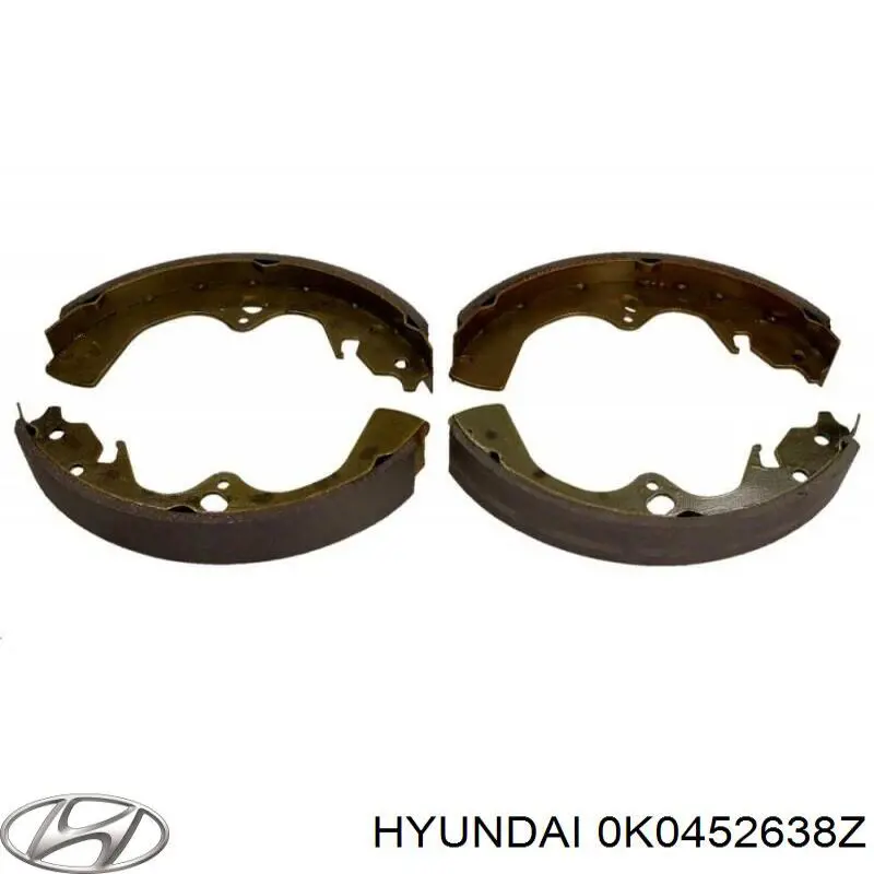 Zapatas de freno SA018 Hyundai/Kia