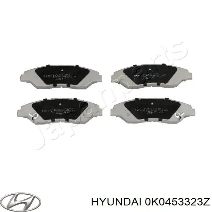 Comprar 0K0453323Z Hyundai/Kia Pastillas delanteras de freno