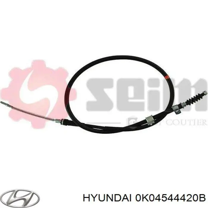 Cable de freno de mano trasero izquierdo Hyundai/Kia 0K04544420B precio, desde 24,03 EUR