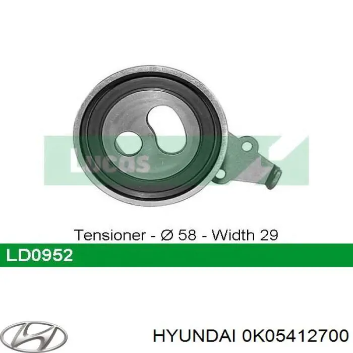 Comprar 0K05412700 Hyundai/Kia Tensor correa distribución