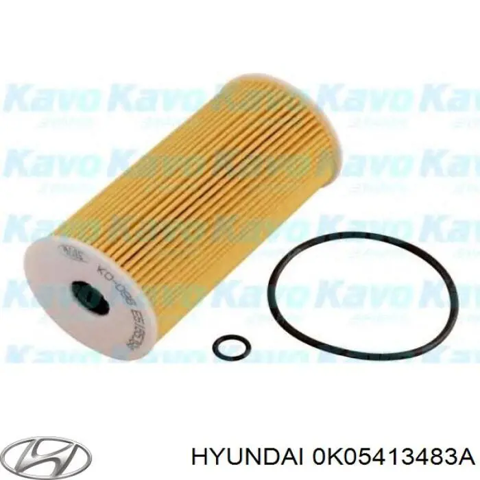 0K05413483A Hyundai/Kia junta, tubo de escape silenciador