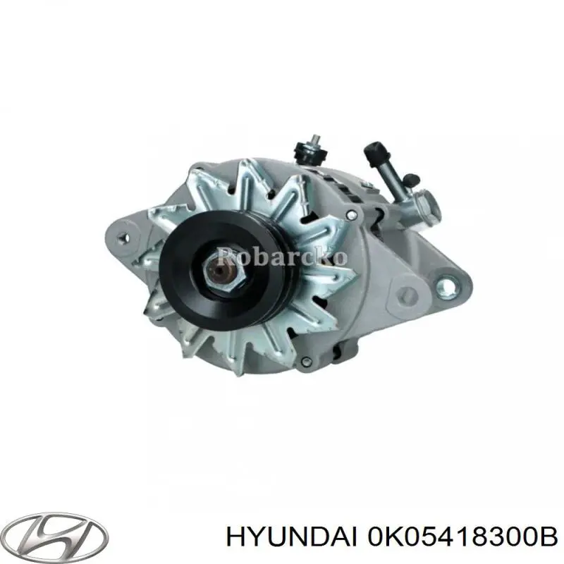 0K74018300 Hyundai/Kia alternador