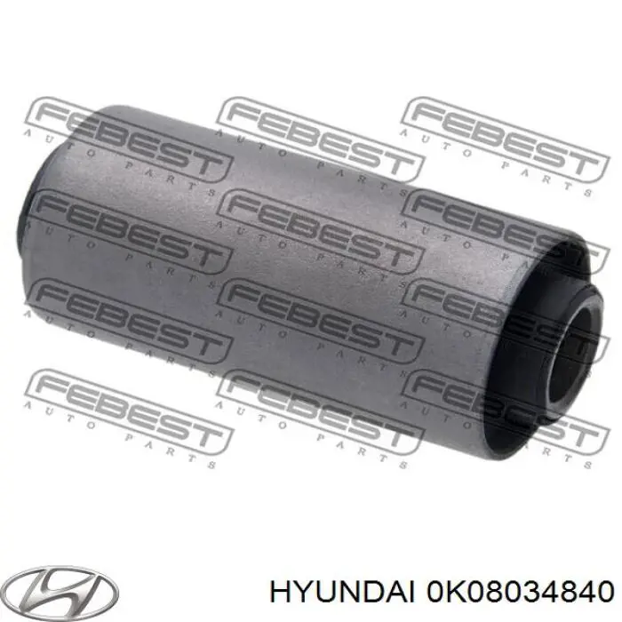 0K08034840 Hyundai/Kia Silentblock de brazo de suspensión delantero inferior