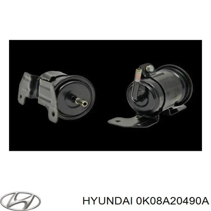 0K08A20490A Hyundai/Kia filtro combustible