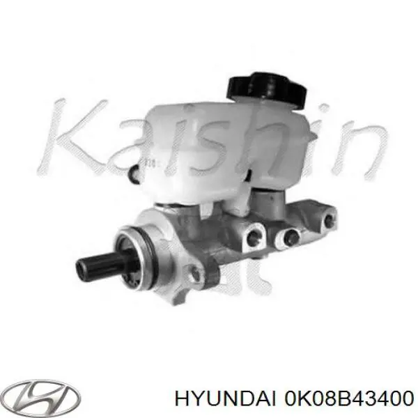 0K08B43400 Hyundai/Kia cilindro principal de freno