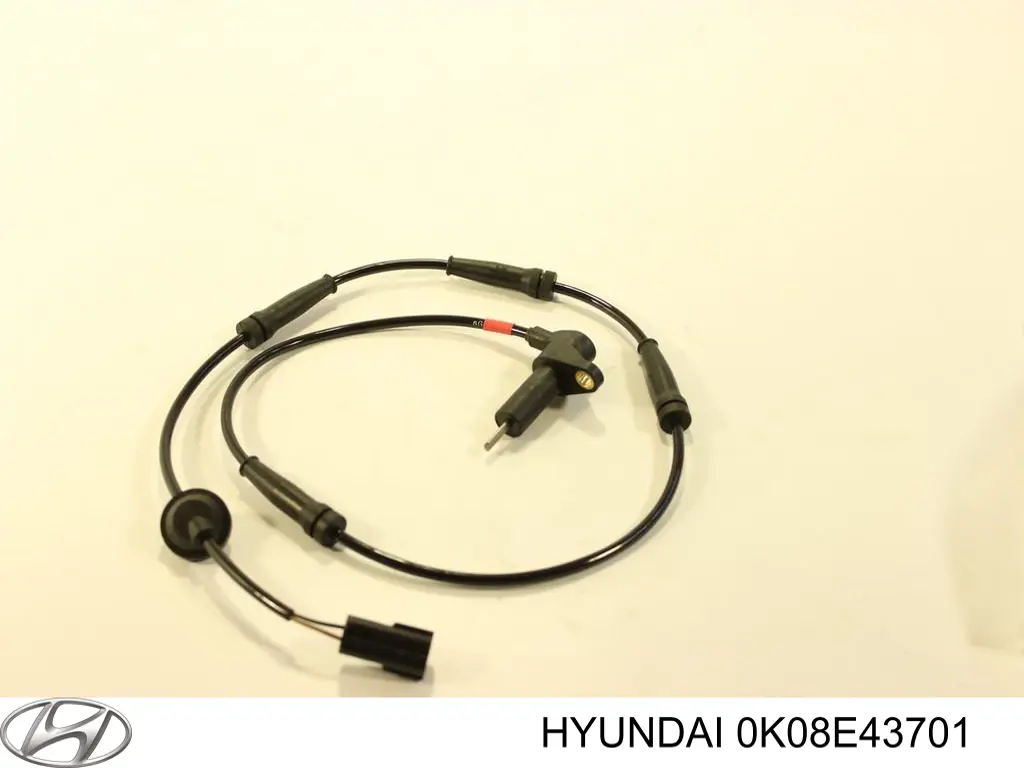 0K08E43701 Hyundai/Kia sensor abs delantero derecho