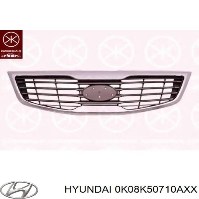 0K08K50710AXX Hyundai/Kia panal de radiador