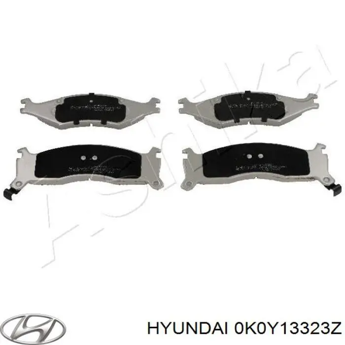 Comprar 0K0Y13323Z Hyundai/Kia Pastillas delanteras de freno