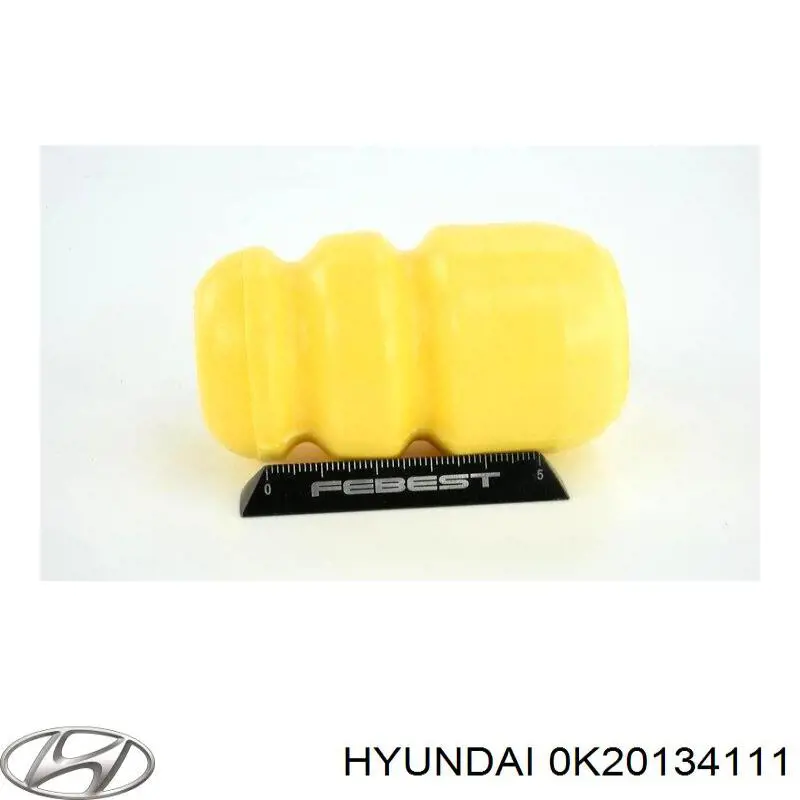 0K20134111 Hyundai/Kia almohadilla de tope, suspensión delantera