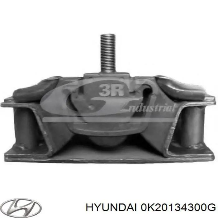 0K20134300G Hyundai/Kia barra oscilante, suspensión de ruedas delantera, inferior derecha