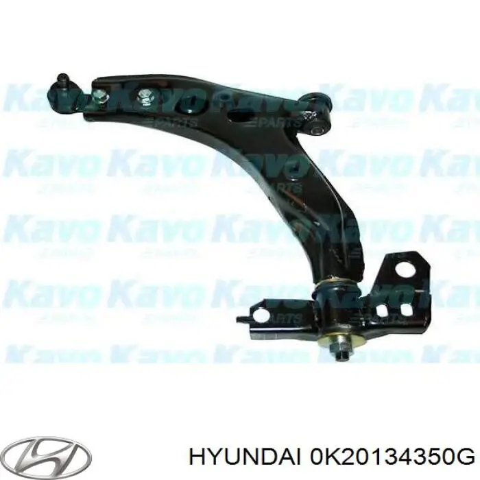 0K20134350G Hyundai/Kia barra oscilante, suspensión de ruedas delantera, inferior izquierda