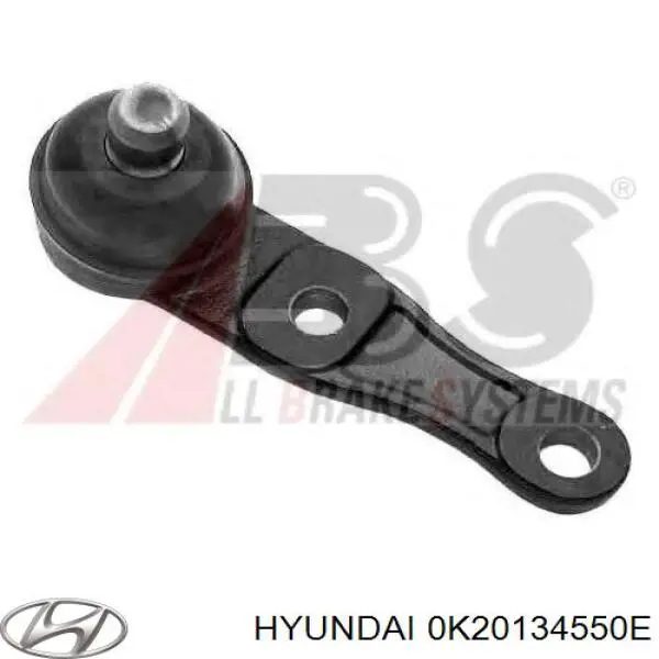 0K20134550E Hyundai/Kia rótula de suspensión inferior