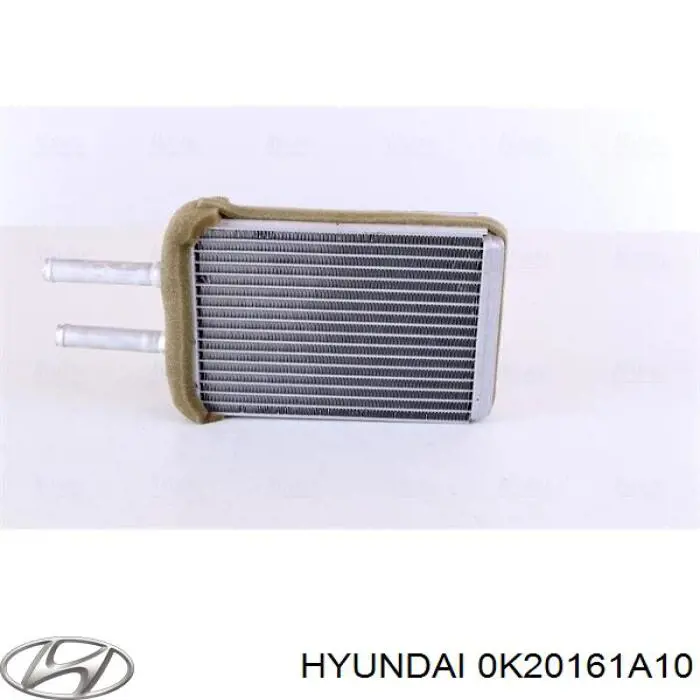 0K20161A10 Hyundai/Kia radiador de calefacción