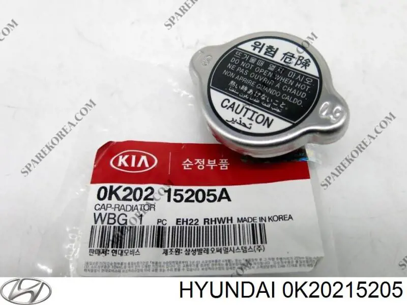 Comprar 0K20215205 Hyundai/Kia Tapa radiador