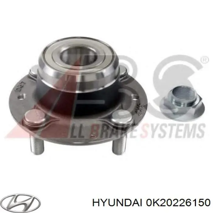 Buje de rueda Hyundai/Kia 0K20226150 precio, desde 49,59 EUR