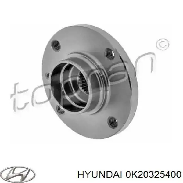 0K20325400 Hyundai/Kia árbol de transmisión delantero derecho