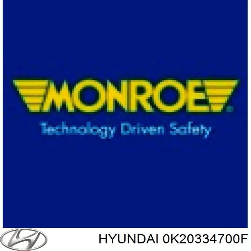 OK20334700G Hyundai/Kia amortiguador delantero derecho