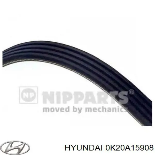 Correa trapezoidal Subaru Forester 1 S10, SF