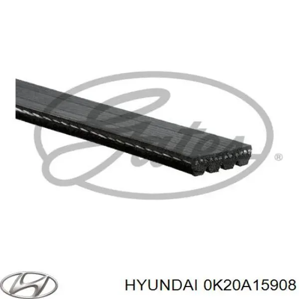 Correa trapezoidal Subaru Forester 1 S10, SF