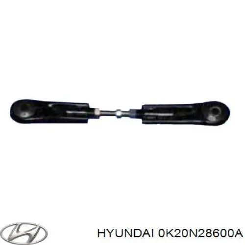 0K20N28600B Hyundai/Kia brazo de suspension trasera