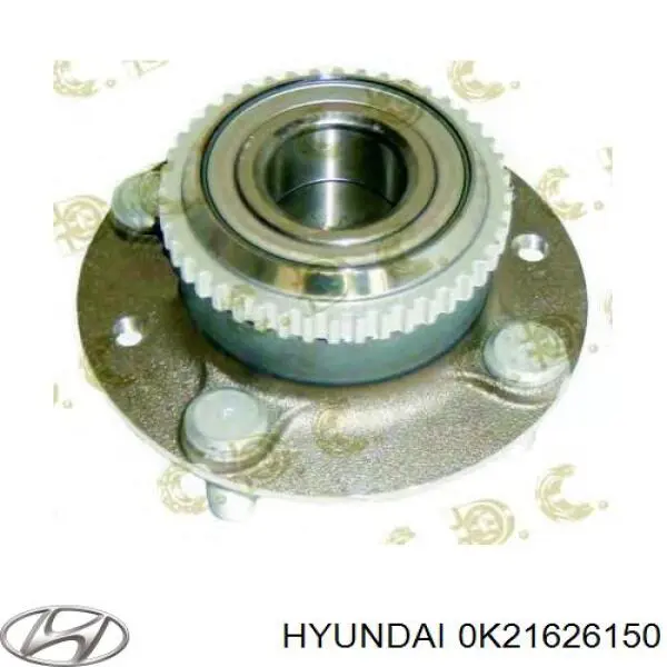 0K21626150 Hyundai/Kia cubo de rueda trasero