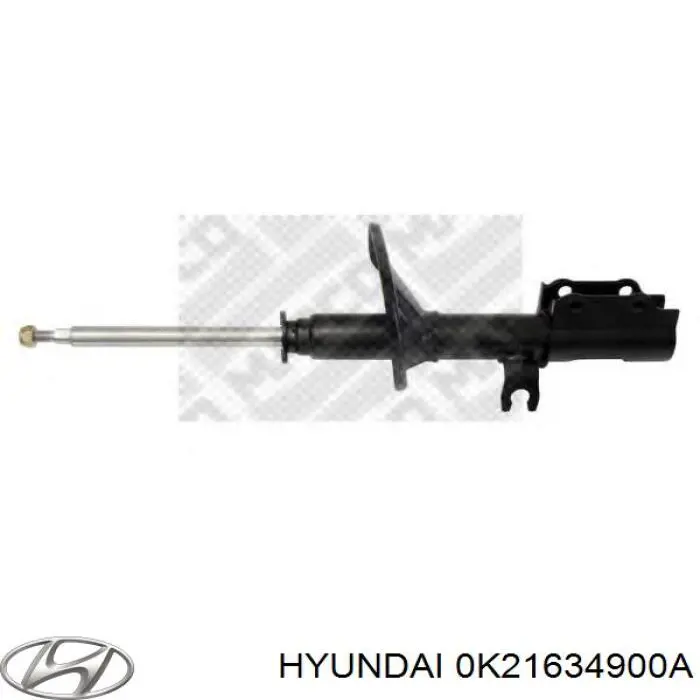 0K21634900A Hyundai/Kia amortiguador delantero izquierdo