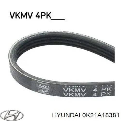 Comprar 0K21A18381 Hyundai/Kia Correa trapezoidal