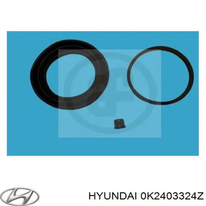 0K2403324Z Hyundai/Kia juego de reparación, pinza de freno delantero