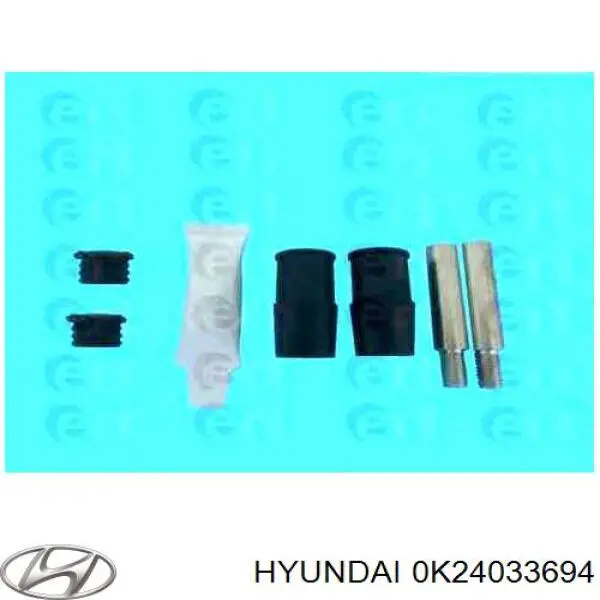 Guía de la pinza de freno delantera 0K24033694 Hyundai/Kia