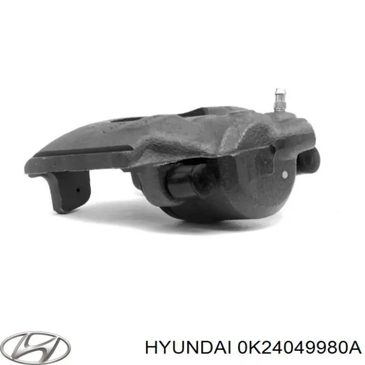 0K24049980A Hyundai/Kia pinza de freno delantera derecha