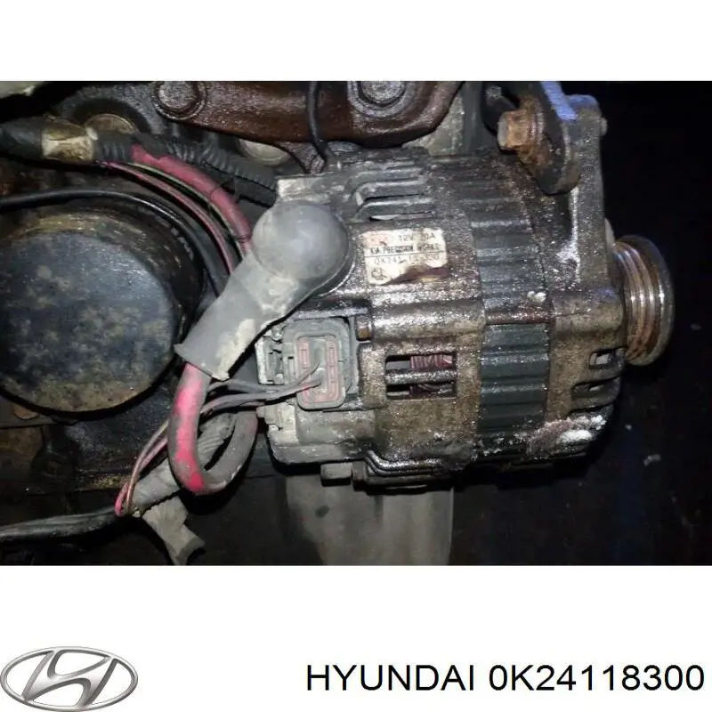 0K24118300 Hyundai/Kia Alternador de coche