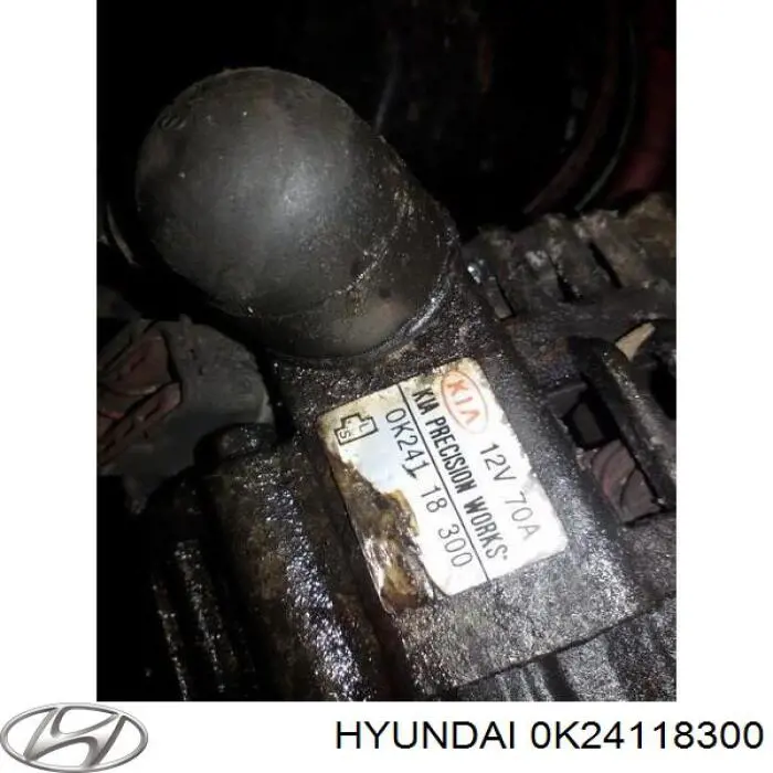 Alternador del motor Hyundai/Kia 0K24118300 precio, desde 74,05 EUR