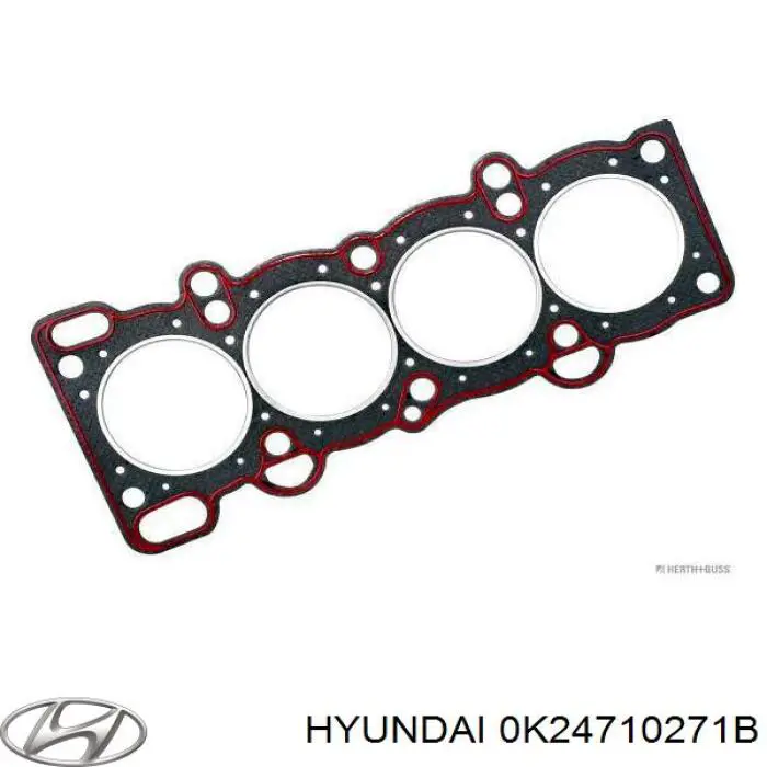 Empaque de culata Hyundai/Kia 0K24710271B