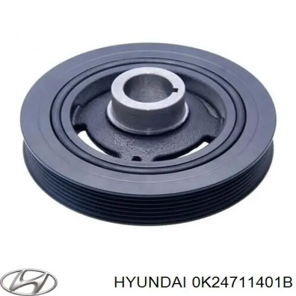 231242Y000 Hyundai/Kia polea de cigüeñal