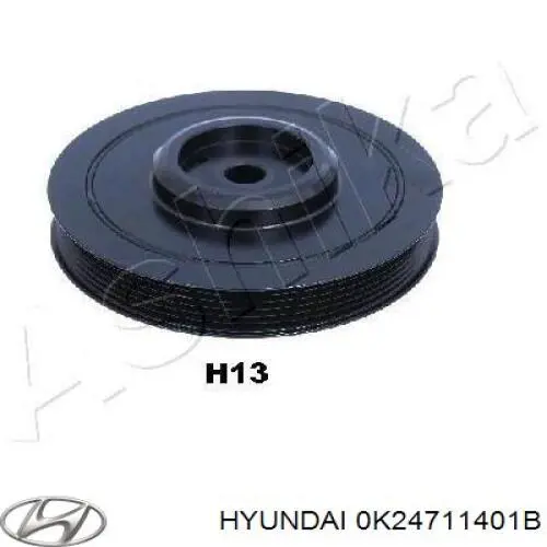 Comprar Polea de cigüeñal KIA Carens I FC