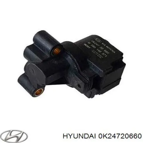 0K9A220660 Hyundai/Kia válvula de mando de ralentí