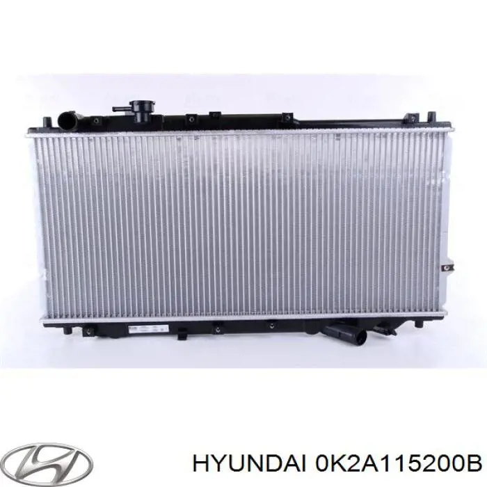 0K2A115200B Hyundai/Kia radiador