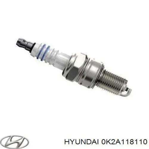 Bujía 0K2A118110 Hyundai/Kia