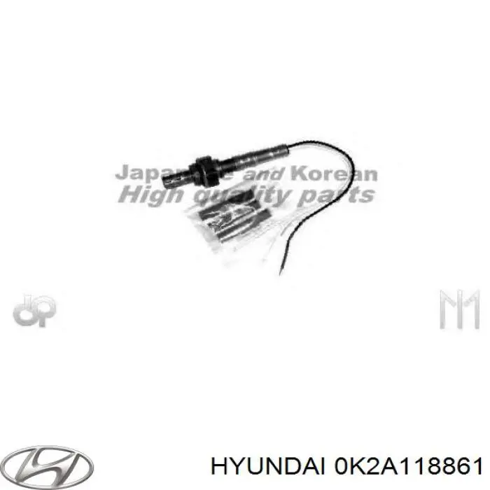 0K2A118861 Hyundai/Kia sonda lambda