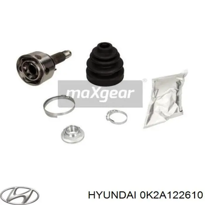 0K2A122610 Hyundai/Kia junta homocinética exterior delantera