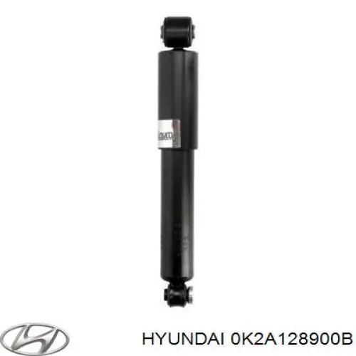 0K2A128900B Hyundai/Kia amortiguador trasero izquierdo