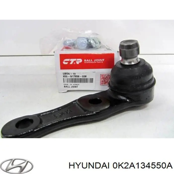 Rótula inferior de suspensión Hyundai/Kia 0K2A134550A