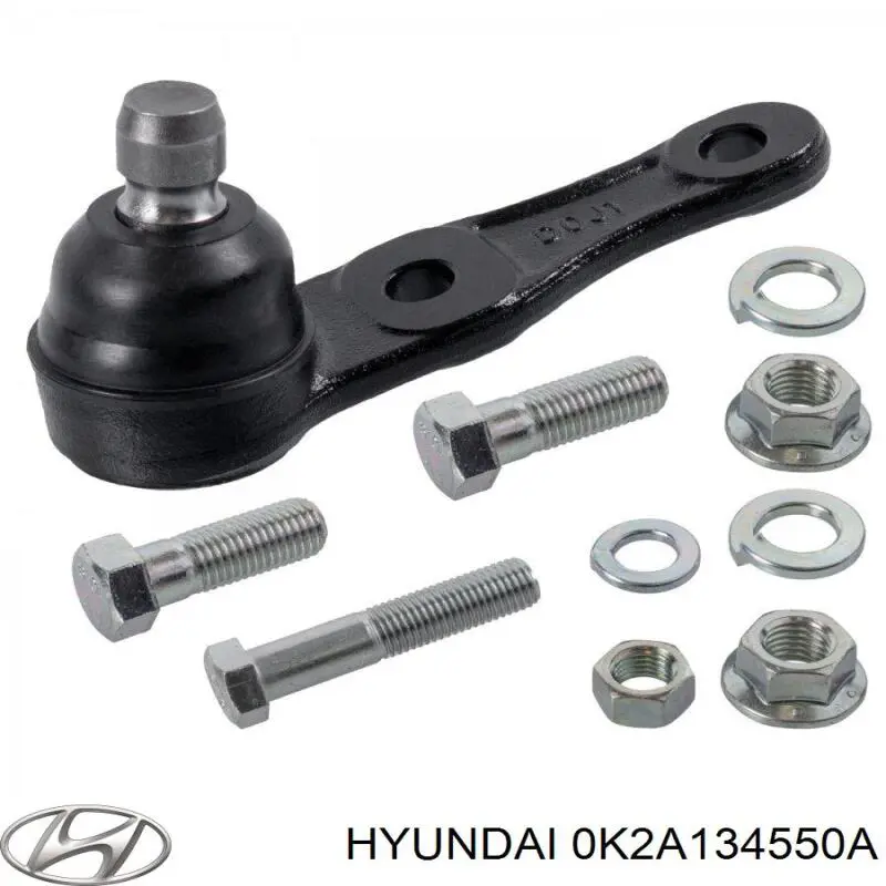 Rótula inferior de suspensión 0K2A134550A Hyundai/Kia
